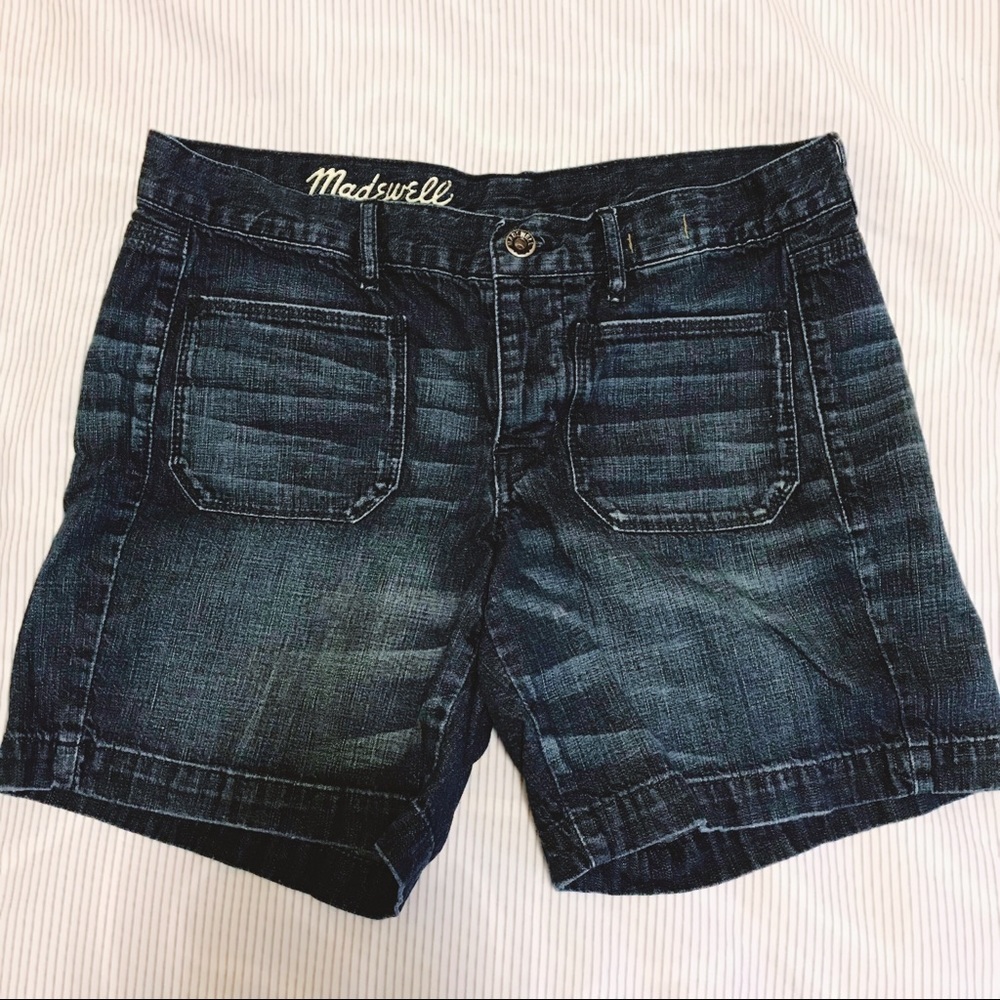 Madewell Denim Button-fly Shorts